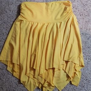 Yellow skirt